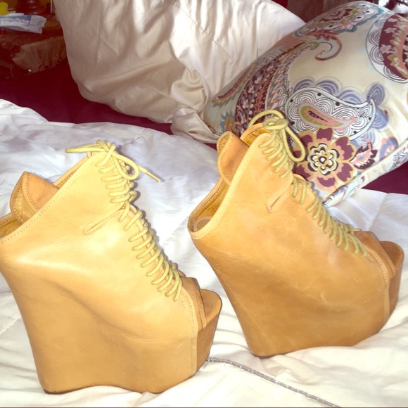 Jeffrey Campbell Shoes - COPY - Jeffrey Campbell genuine leather platforms